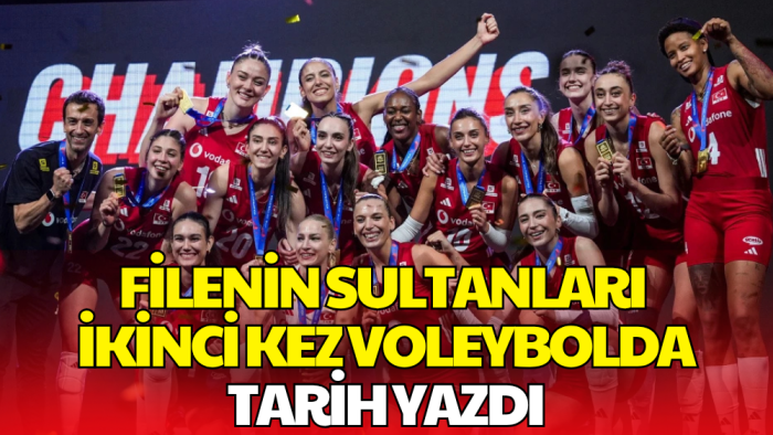 Filenin Sultanları Tarih Yazdı! Şampiyon Türkiye